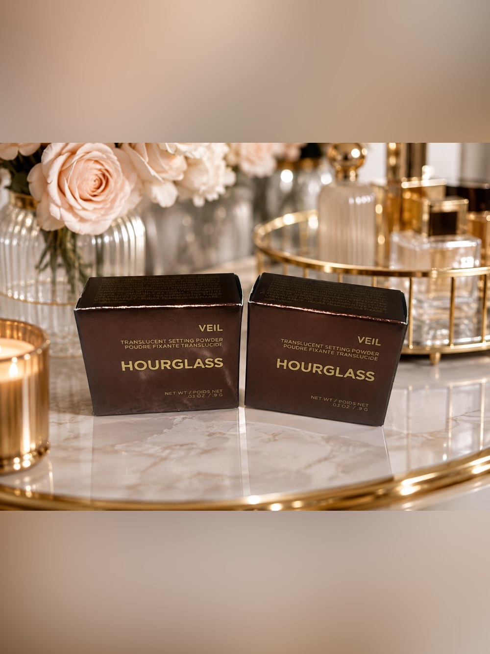 NIB Hourglass Veil Translucent Setting Powder Mini Duo ✨